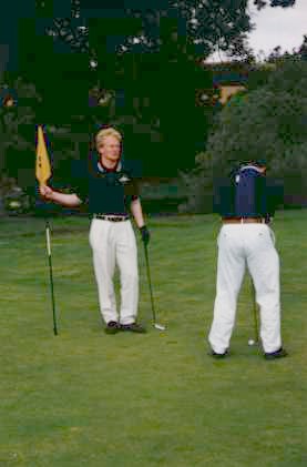 Imagine your opponent on the golf course sinking all those pressure putts because of his polo-shirt. It's enough to make you lose your cool! - World Sports Activewear Autumn'98