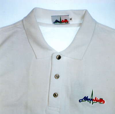 CLOtherapy'98 White Polo-shirt...